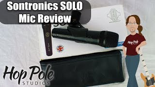 Video thumbnail for Sontronics SOLO Microphone review - an SM58-beater for the modern age? by Adam Steel