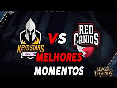 MELHORES MOMENTOS - Red Canids x Keyd Stars CBLOL 2017