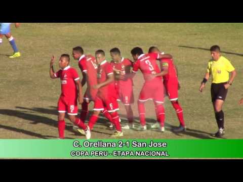 COPA PERU - ETAPA NACIONAL Carlos orellana 2 1 San jose