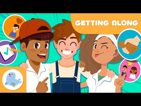 GETTING ALONG for Kids 😉 Respect, Kindness, Conflict Resolution and Responsibility 🤗