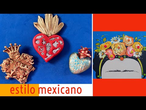 Manos a la Obra Tv 2022 Programa 32 Corazones Mexicanos  Pintar en Acuarela Banderines con sellos