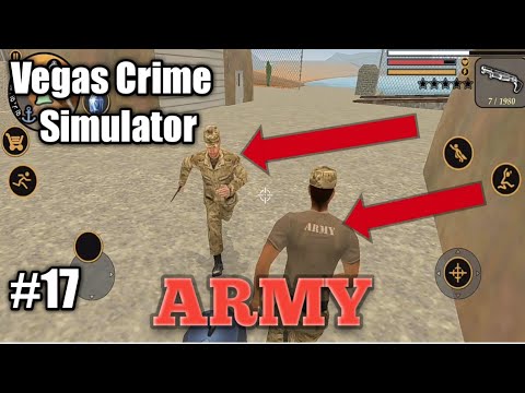 Vegas Crime Simulator Gameplay part 17 Fight With Army.