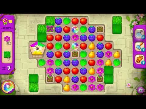 Gardenscapes Level 8389 (Super Hard Level)