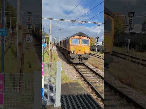 #class66 pulling into Southend Victoria 20/10/25 #trainspotting #freighttrain #train #railway