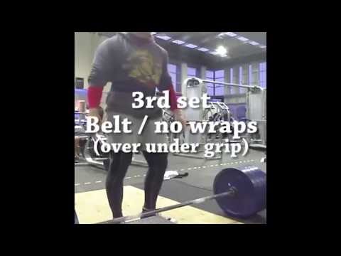 Deadlift / Overhead Press Day - (DUP Power) - DAY 20 - 34 Weeks out