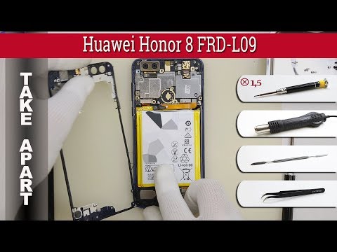 Wie kann man 📱 Huawei Honor 8 FRD-L09 zerlegen