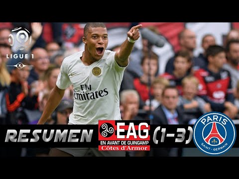 Guingamp 1 - 3 Psg Jornada 2 Ligua 1