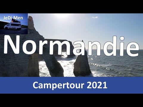 Camping in der Normandie – Mont Saint Michel, Omaha Beach, Étretat, Cidre, Bayeux