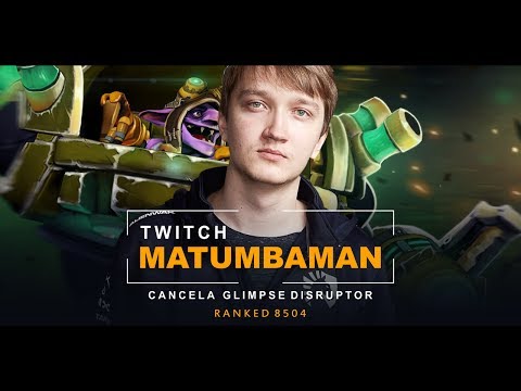 Matumbaman | Timbersaw 8504 MMR.| Cancela Glimpse Disruptor | Clips | Dota 2