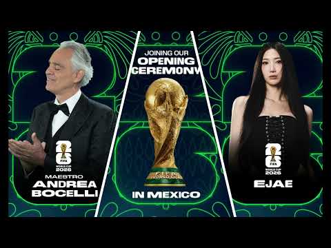 Andrea Bocelli&rsquo;s new song &ldquo;DNA&rdquo; is the Official FIFA World Cup 2026&trade; Anthem