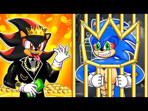 Rich Shadow Dad Vs Poor Sonic Dad | Sonic NOT A Bad Guy - Sonic Sad Back Story