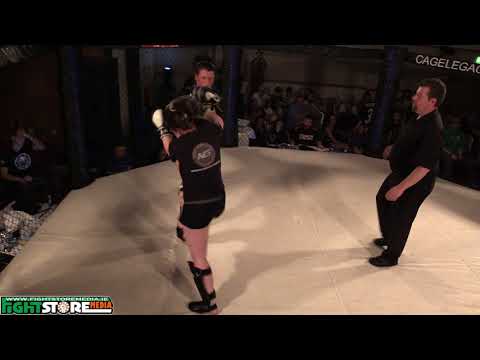 Liz Vickers vs Laura O’Neill - Cage Legacy Kickboxing 3