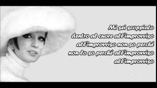 Mina - MI SEI SCOPPIATO DENTRO IL CUORE + testo