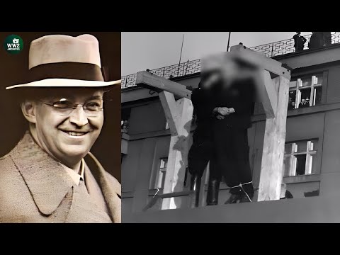 Public Execution of Josef Pfitzner - 50,000 Watched Prague’s Nazi Mayor Fall