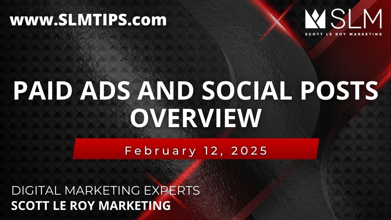 Paid Ads and Social Post Campaigns 2/12