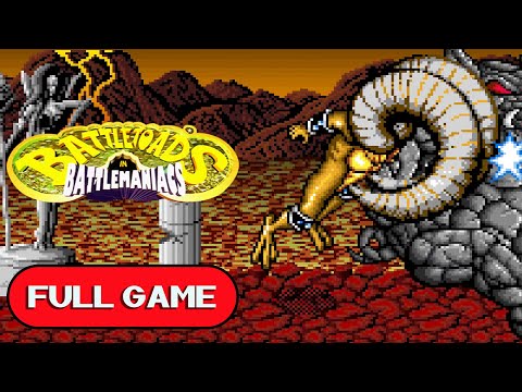 Battletoads in Battlemaniacs SNES FULL GAME Longplay Gameplay Walkthrough Playthrough VGL