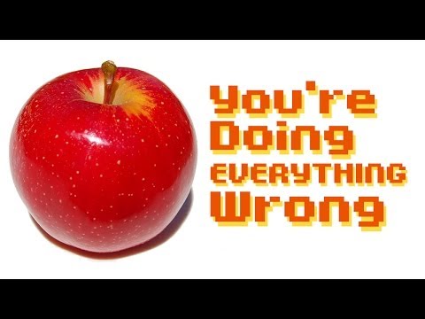 Things you're doing wrong every day: everything. | Maddox