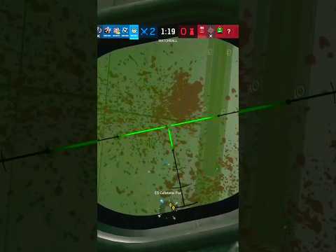 Rainbow 6 Kali Snipe. #r6s #reels  #ps5 #quickscope