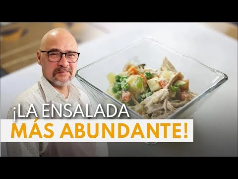 Cómo hacer ensalada de gallina - La RECETA que no puede faltar en la Navidad venezolana