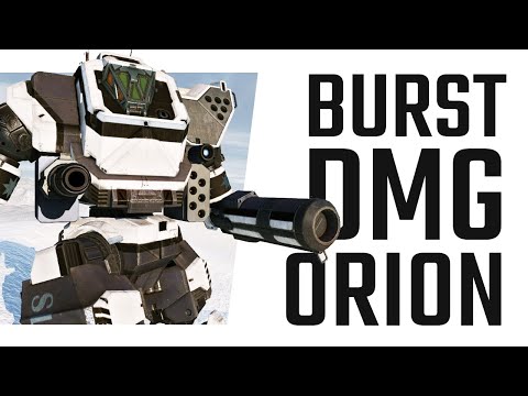 Burst Damage Orion Build (with AC20) - Mechwarrior Online The Daily Dose #1121