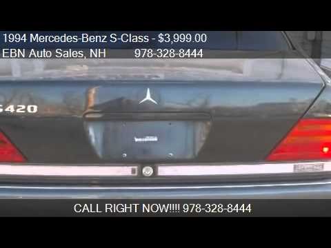 1994 Mercedes-Benz S-Class S420 sedan for sale in Manchester