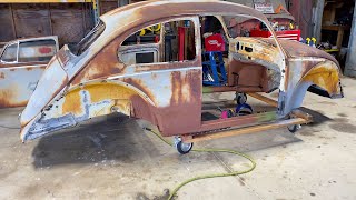 1965 VW Beetle Restoration - Metal Fab & Welding B Pillar