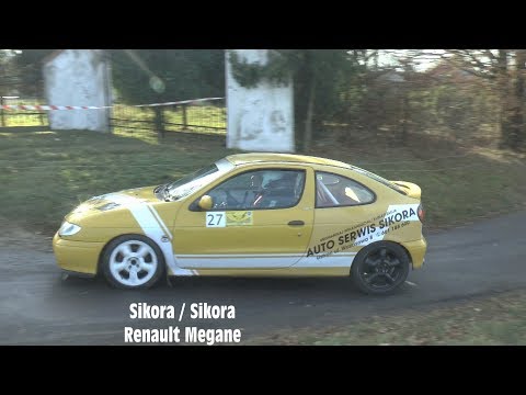 6 Runda RPŚ 2018 - Hażlach - Kacper Sikora / Tomasz Sikora - Renault Megane