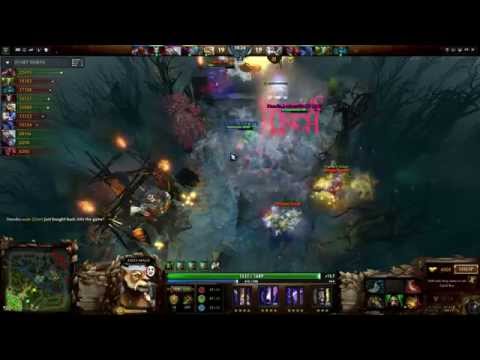 Team Secret Arteezy Anti Mage gameplay vs EG.Universe