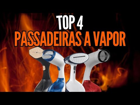 TOP 4 MELHORES PASSADEIRAS A VAPOR PORTÁTEIS DE 2024