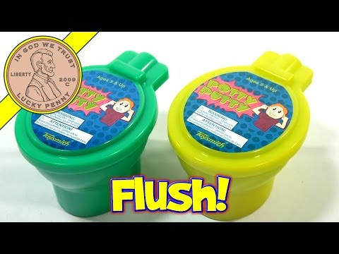 Potty Putty Green Putty In A Toilet Bowl, ToySmith