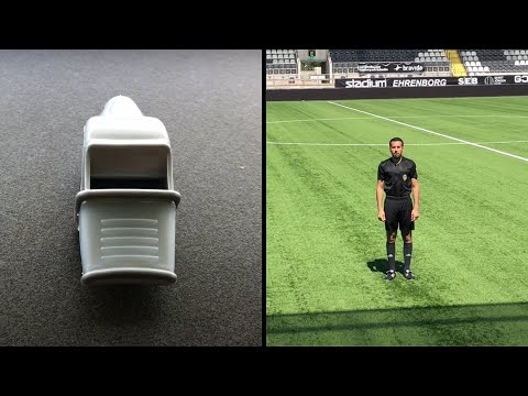 Fox 40 Sonik Blast Review - Sound graphs - In a stadium