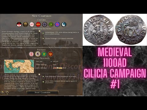 A New Playable Faction! - Medieval 1100AD Cilicia Campaign (Mod for Rome 2)