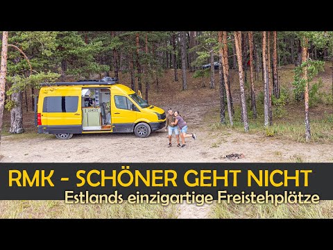 Mit dem CAMPER nach ESTLAND 🇪🇪 ・WILDCAMPEN und frei stehen in Estland: So geht's!