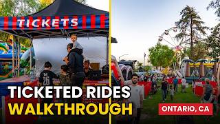 Ticketed Rides and Ticket Booth Walkthrough for Community Event Planning in Onta