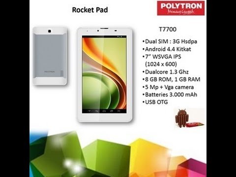 Unboxing Polytron T7700 Rocket Pad 7