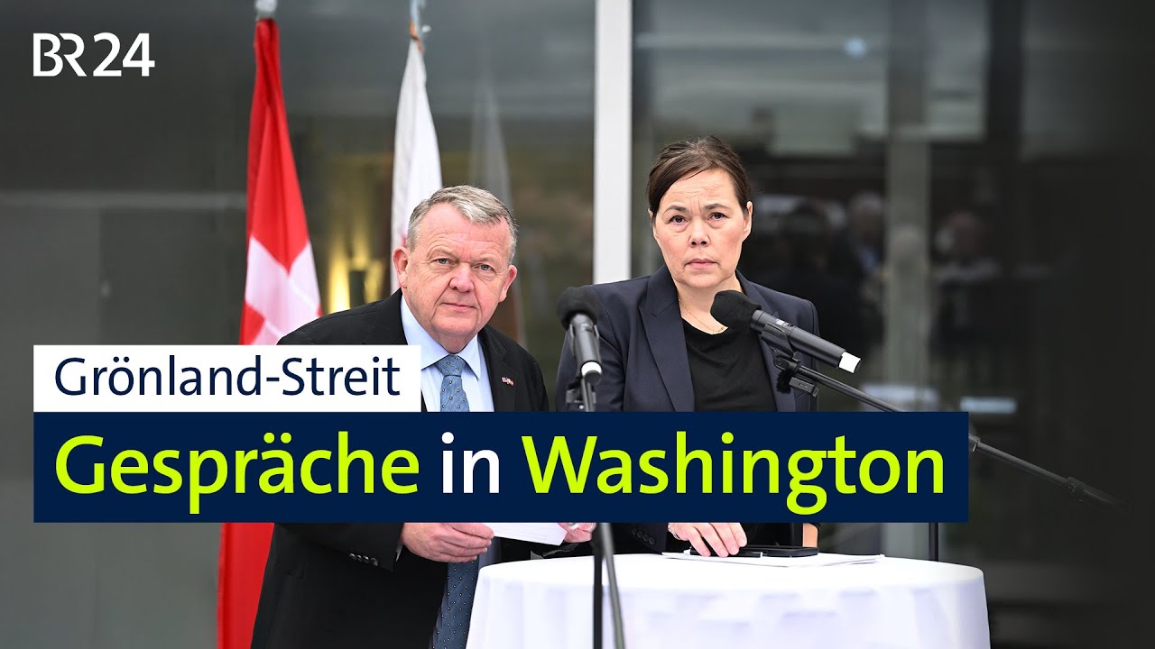 Grönland-Streit: Gespräche in Washington | BR24