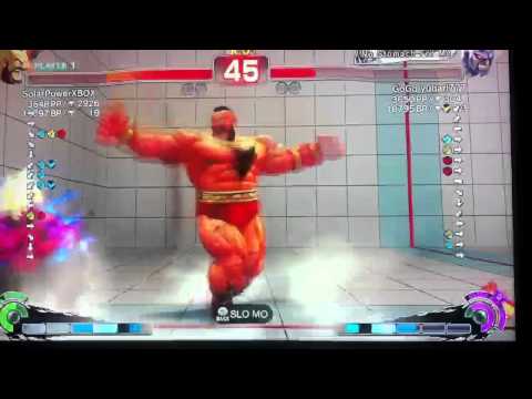 Raw Replay - SolarPowerXBOX (Zangief) vs GoGo yubari777 (On