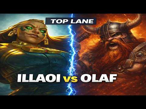 Illaoi vs Olaf – Comes to Lane. Dies. Repeat.