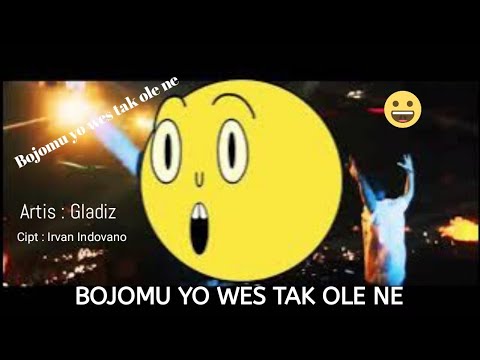 BOJOMU WES TAK OLE NE YouTube thumbnail
