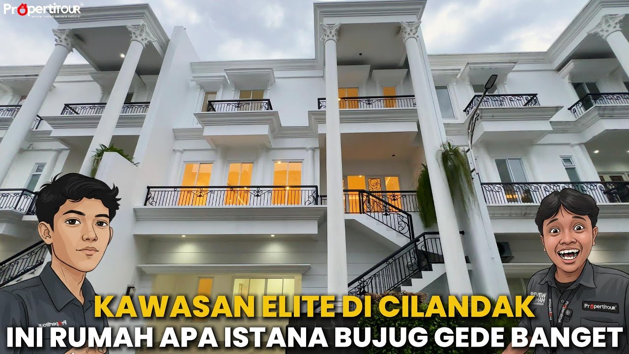 Siap Huni 4 Lantai dengan Privatelift di Lebak Bulus Jakartaselatan