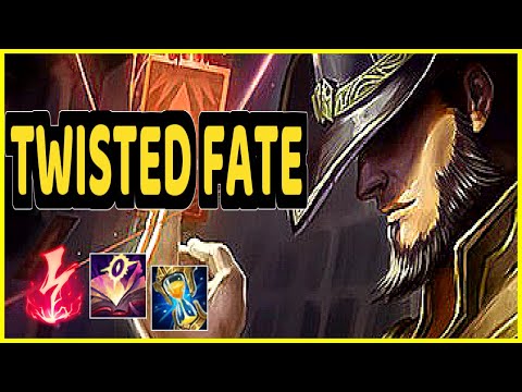 TWISTED FATE VS RIVEN MID GAMEPLAY GRANDMASTER I