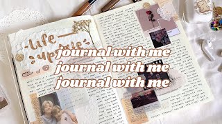 journal with me | journal swap with kristen 🌷✨