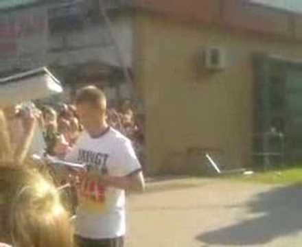 COMET 2008 - Oliver Pocher am Roten Teppich