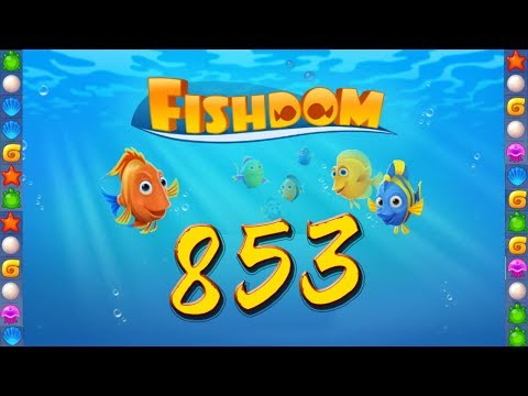Fishdom: Deep Dive level 853