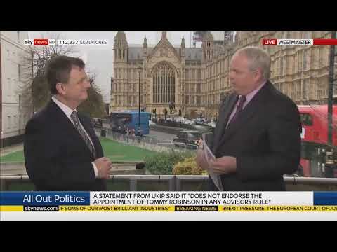 UKIP Leader Gerard Batten on Nigel Farage Leaving Party and Brexit Deal Dec 6, 2018