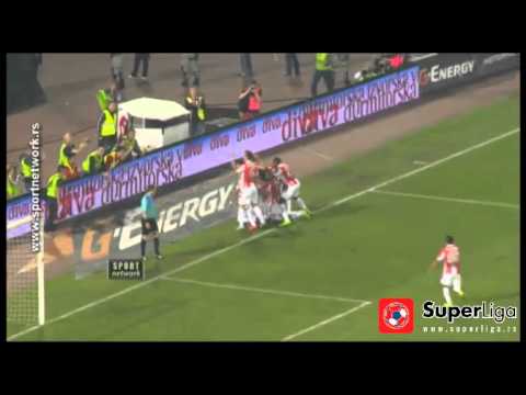 Super liga 2015/16: 9.Kolo: Crvena zvezda - Partizan 3:1 (1:1)