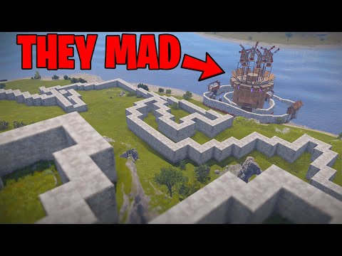 Griefing a Salty Clan with a Mathematically Unraidable Base Rust