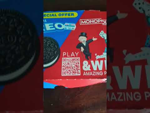 OREO Pack #oreo #OREO#monopoly #sweet