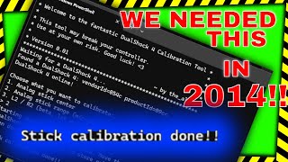 PS4 Controller Calibration Software 🛠 IT'S REAL!! WE NEEDED THIS BACK IN 2014! 🛠