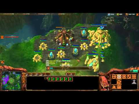 Destiny trolling Emtoss's stream - Starcraft 2